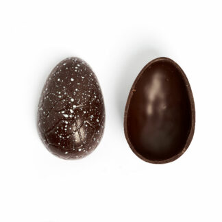 Boxed Dark & Milk Chocolate Easter Egg 170g  "flat pack” with ganaches.